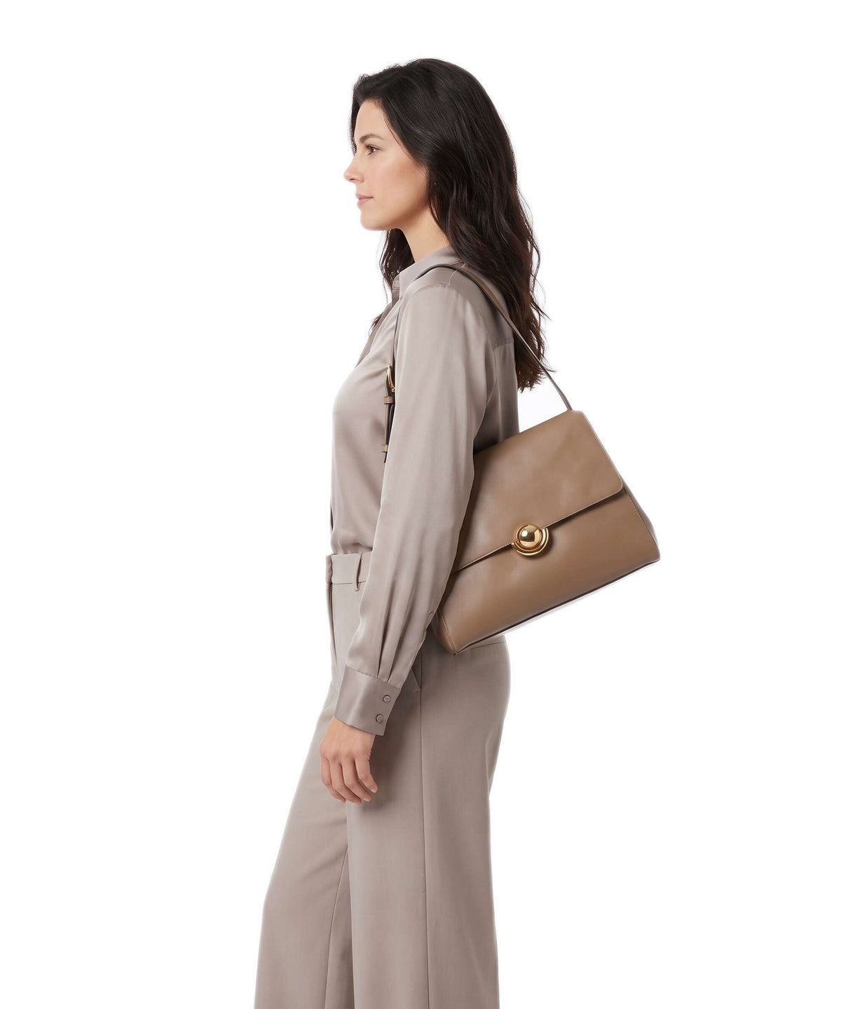 Furla Domus M Shoulder bag toffee