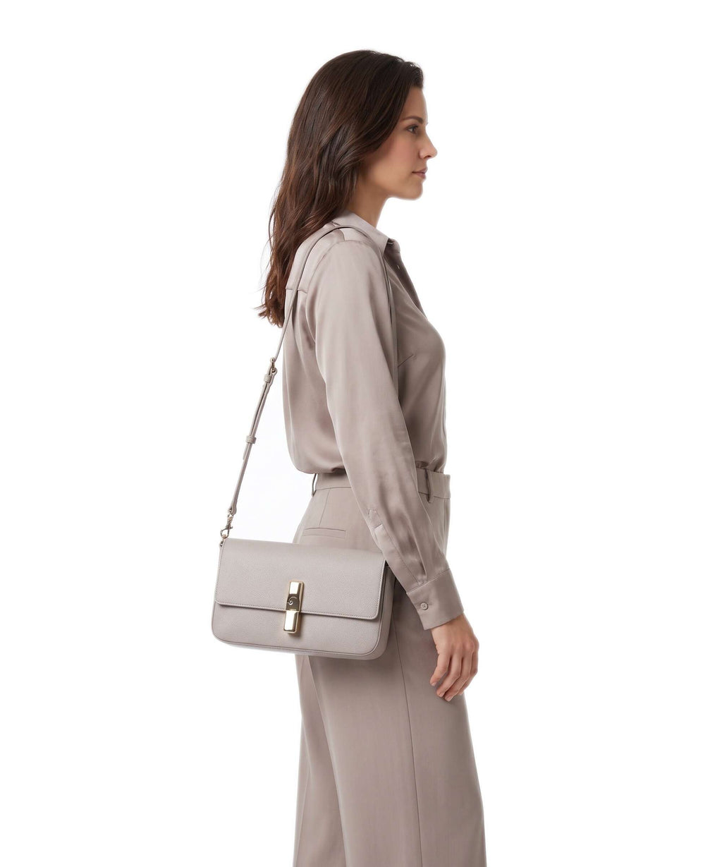 Furla Iride S Crossbody bag cachemire gray