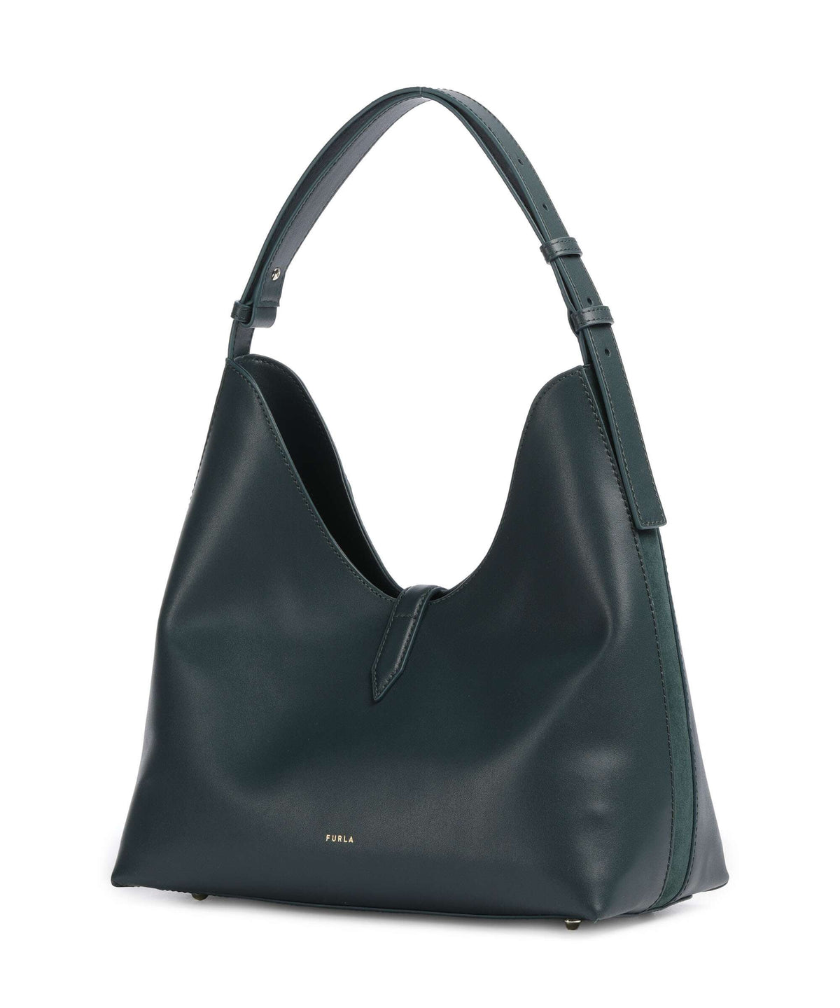 Furla Goccia M Hobo bag toni dark forest