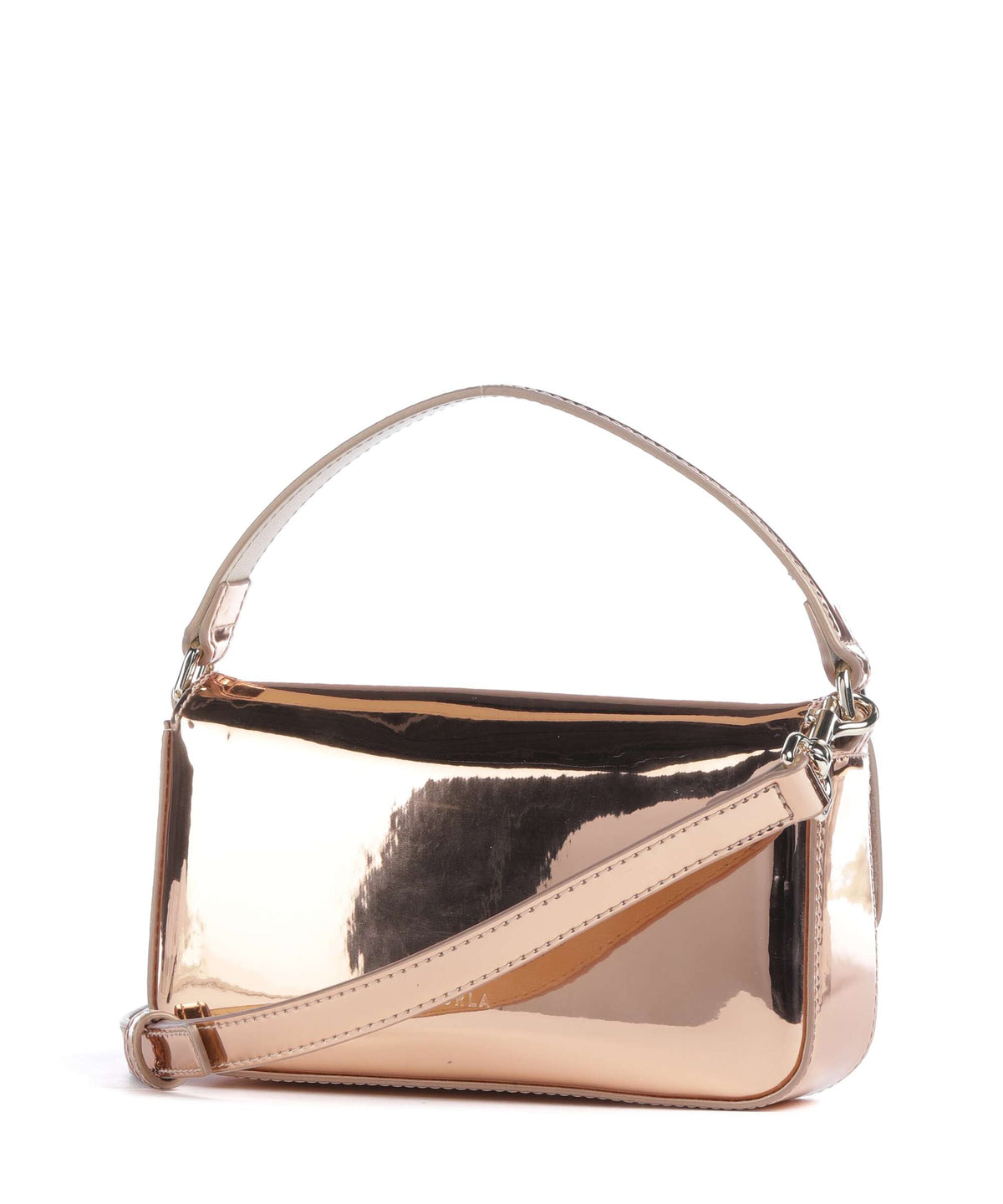 Furla Iride Micro Crossbody bag rose gold