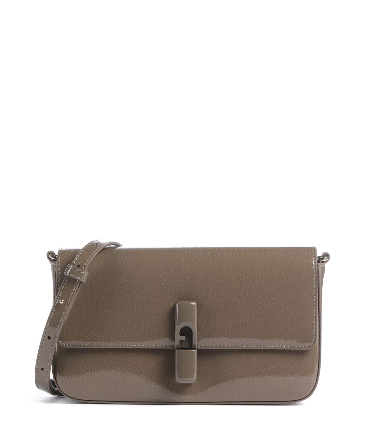 Furla Iride S Crossbody bag muddy gray