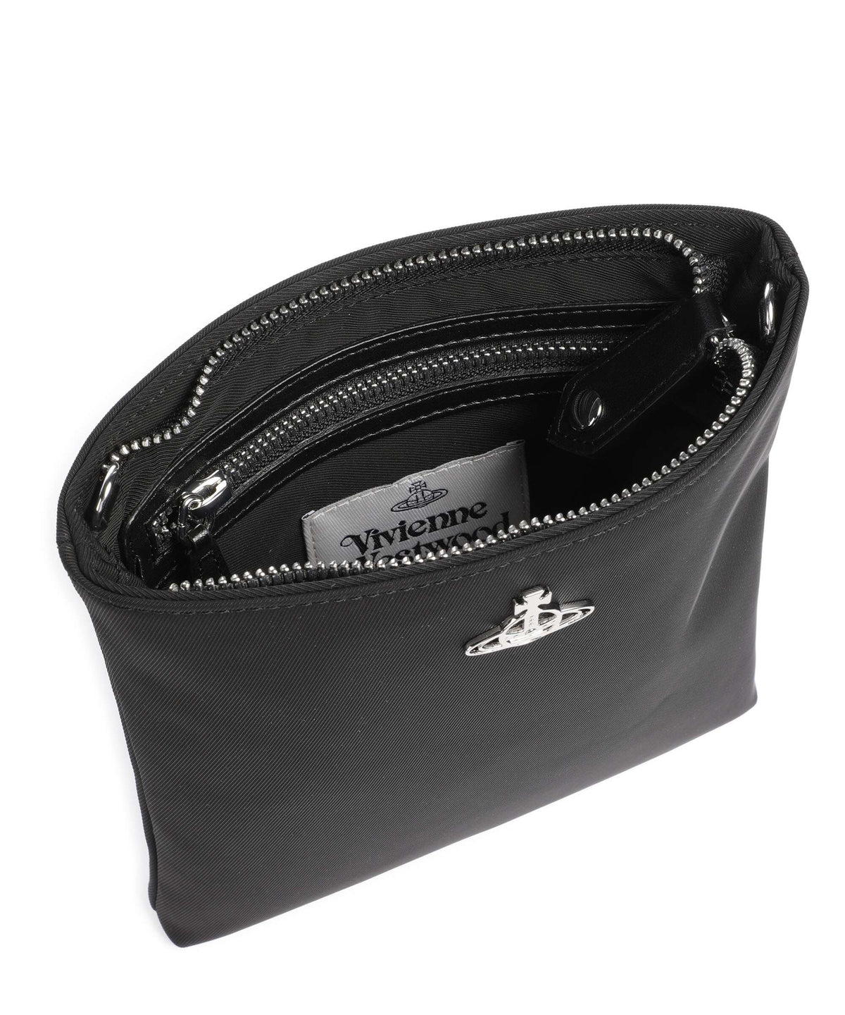 Vivienne Westwood Squire Re-Nylon Crossbody bag black