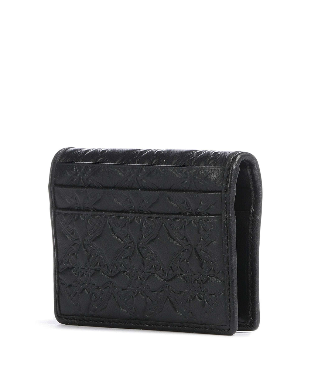 Vivienne Westwood Embossed Nappa Credit card holder black