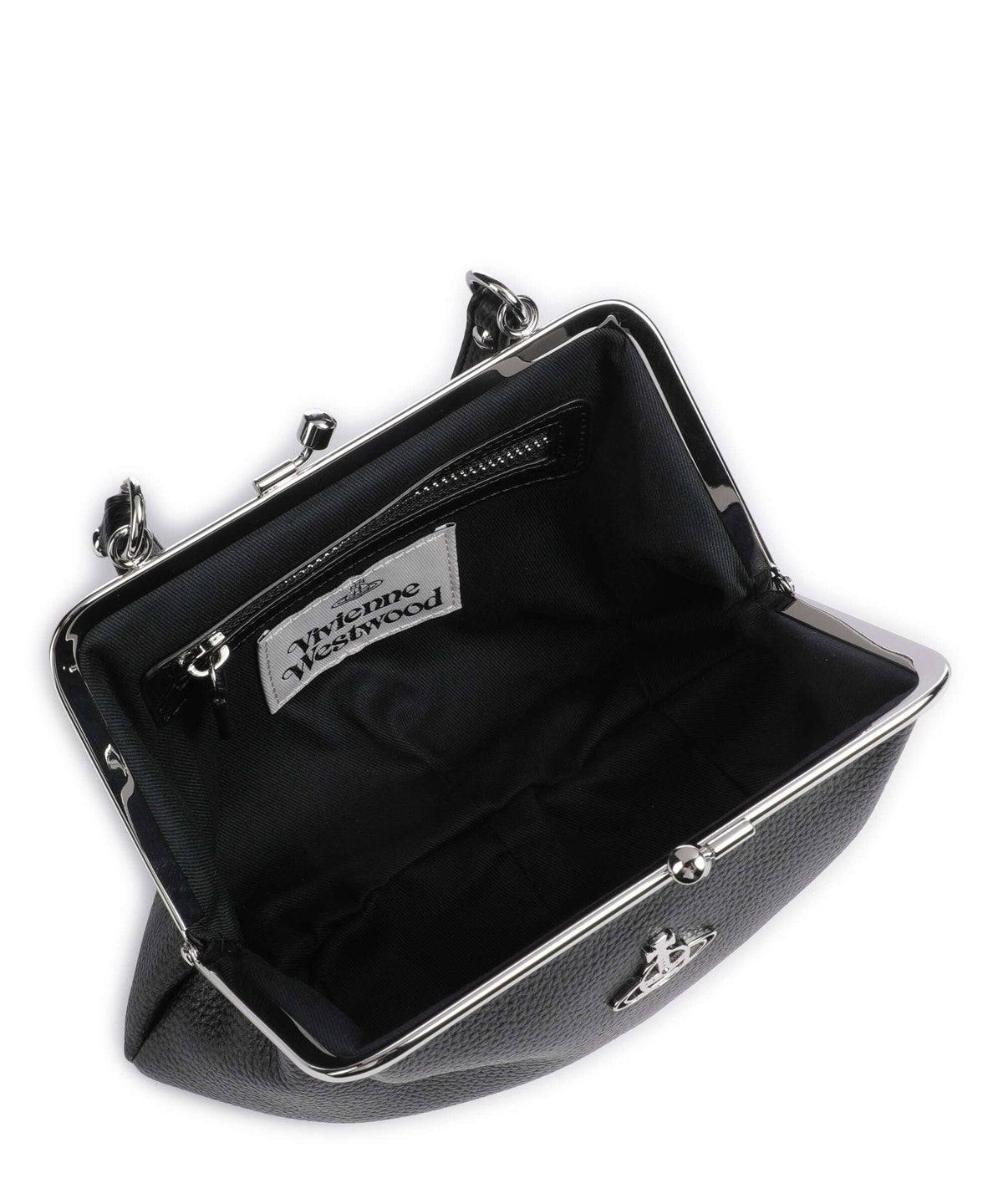 Vivienne Westwood Granny Frame Grain Crossbody bag black