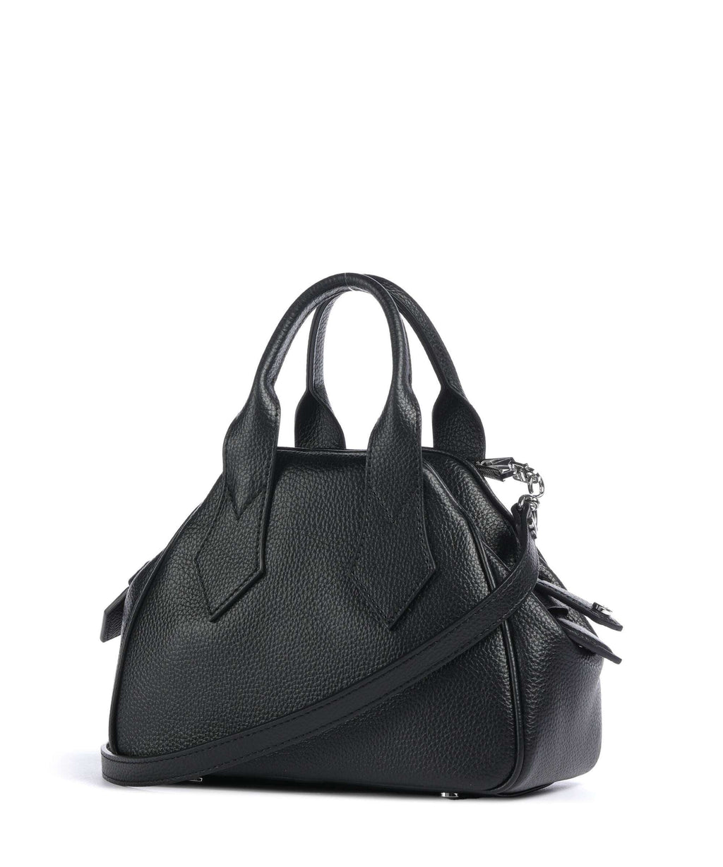 Vivienne Westwood Yasmine Grain Small Handbag black