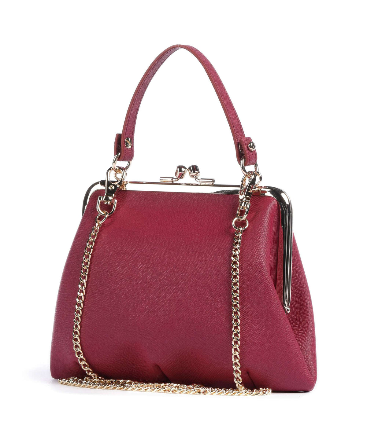 Vivienne Westwood Granny Frame Saffiano Crossbody bag red