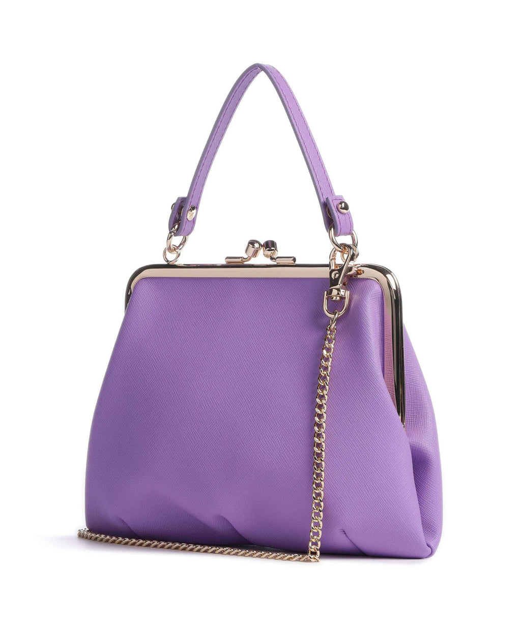 Vivienne Westwood Granny Frame Saffiano Crossbody bag lilac