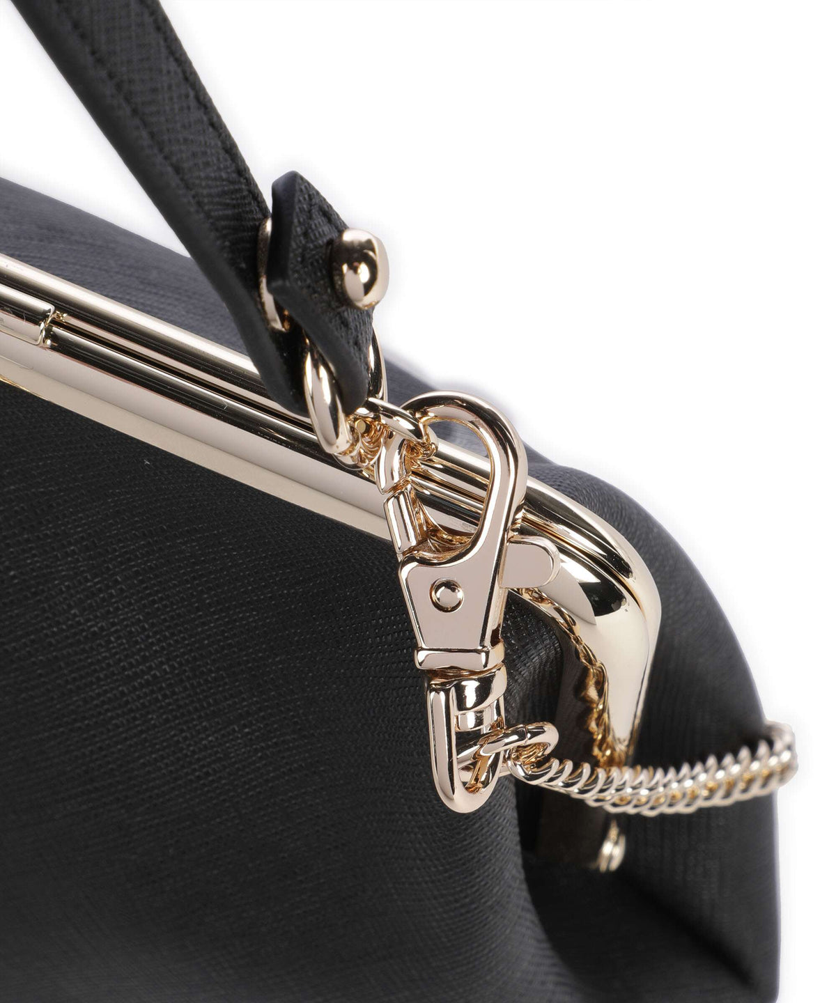Vivienne Westwood Granny Frame Saffiano Crossbody bag black