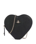Vivienne Westwood Saffiano Heart Crossbody bag black
