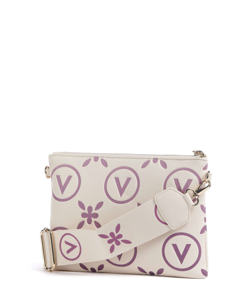 Valentino Bags Samba Re Print Crossbody bag ecru/rosa