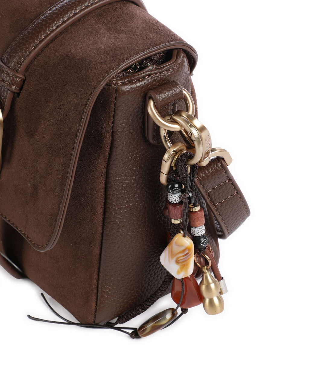 Valentino Bags Winnie Winter Crossbody bag caffe