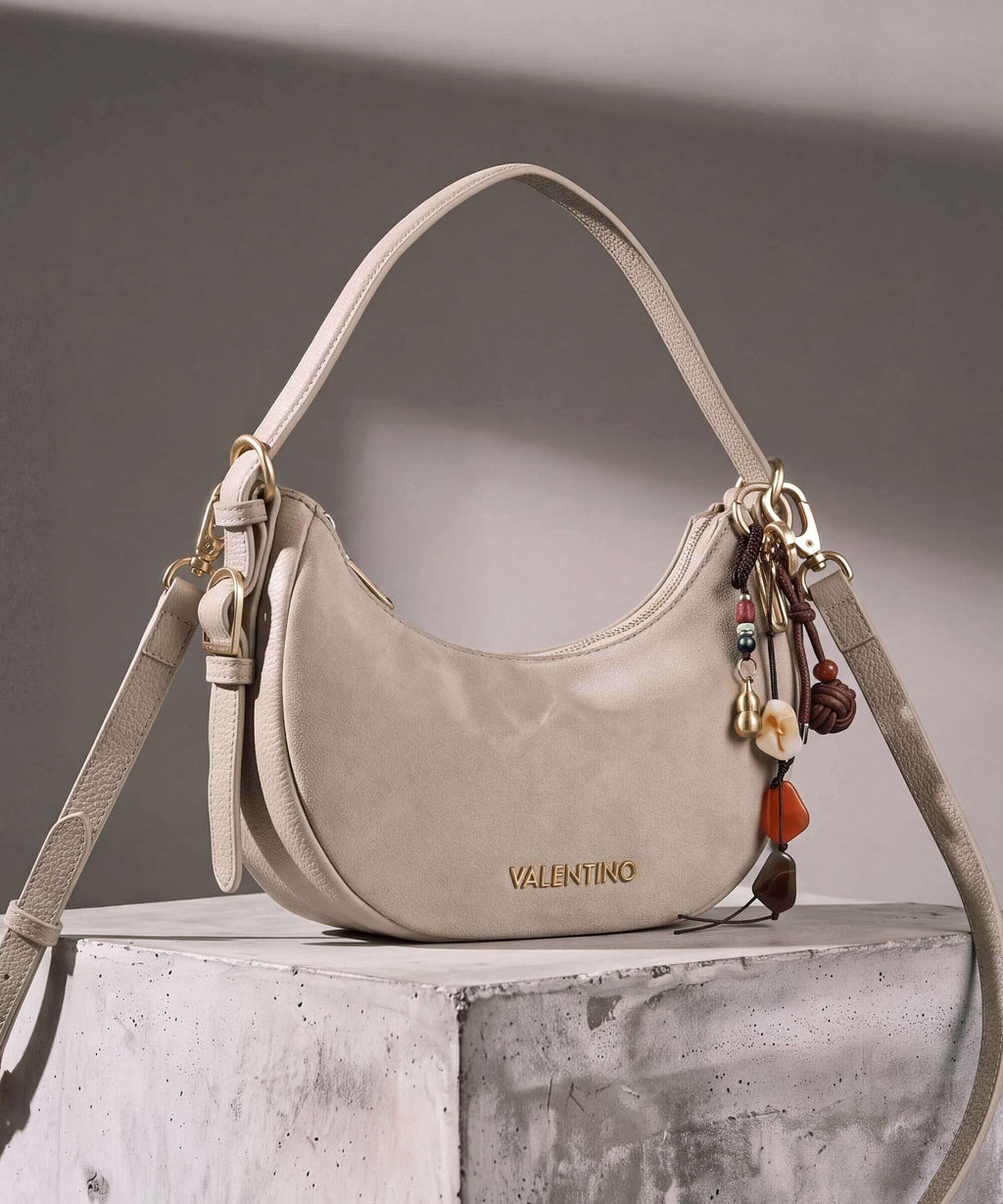 Valentino Bags Winnie Winter Shoulder bag ecru