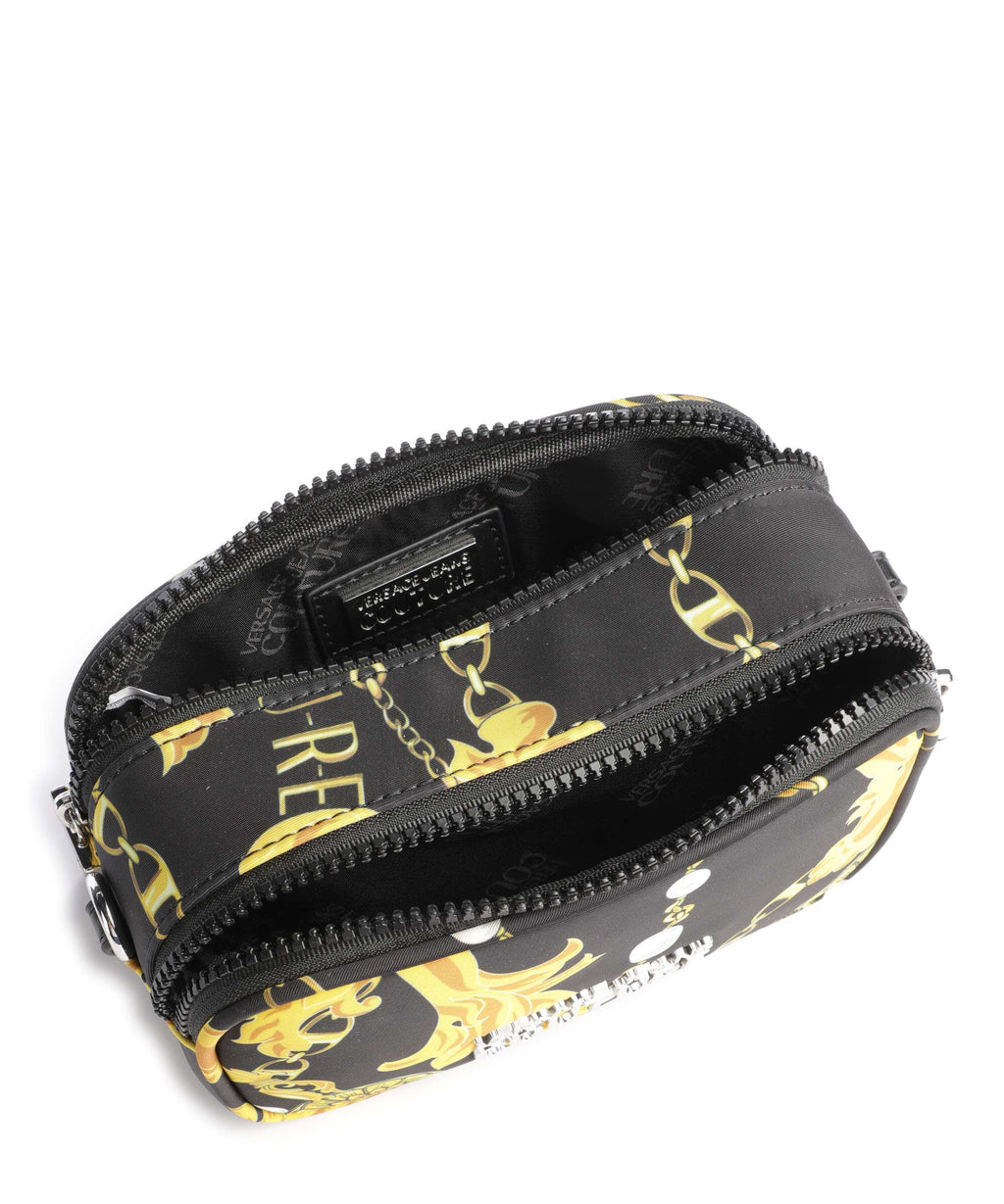 Versace Jeans Couture Sporty Logo Crossbody bag black/gold