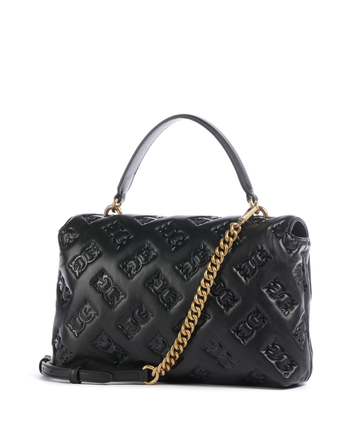 Pinko Love Lady Puff Classic Handbag nero/antique gold
