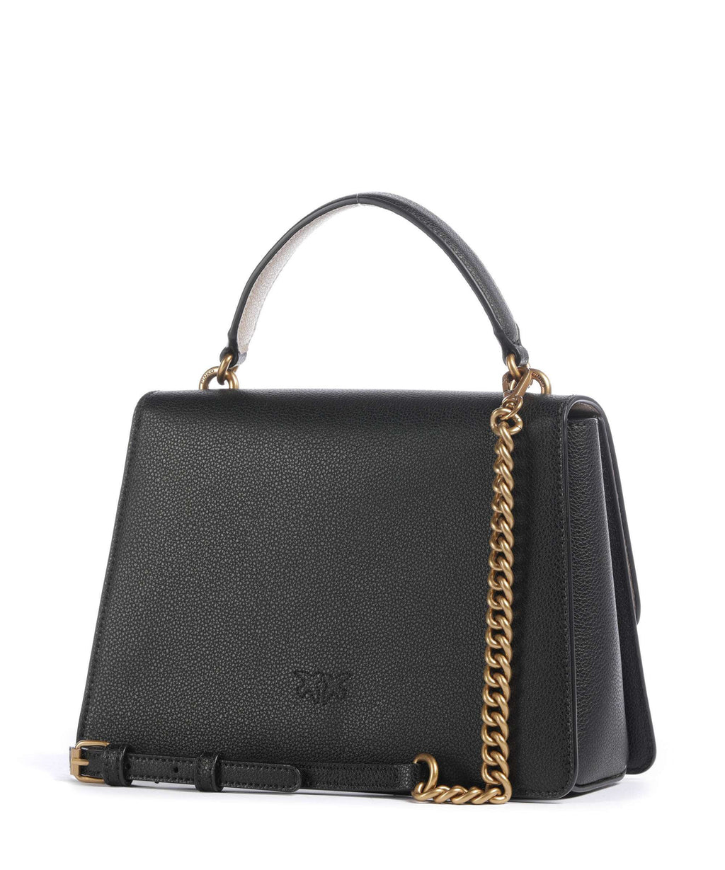 Pinko Love One Classic Handbag nero/beige/antique gold
