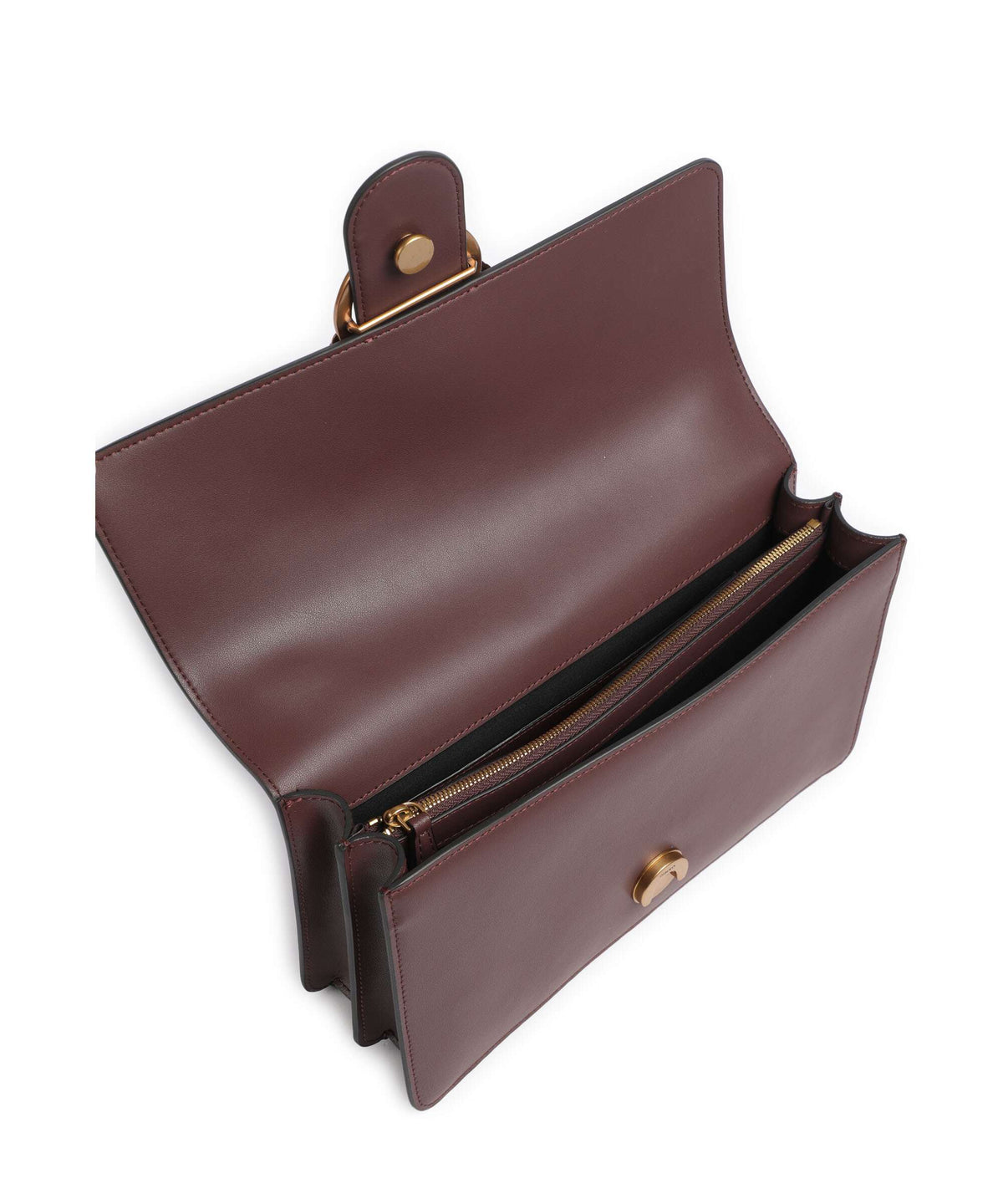 Pinko Love One Classic Crossbody bag cioccolato amaro/antique gold