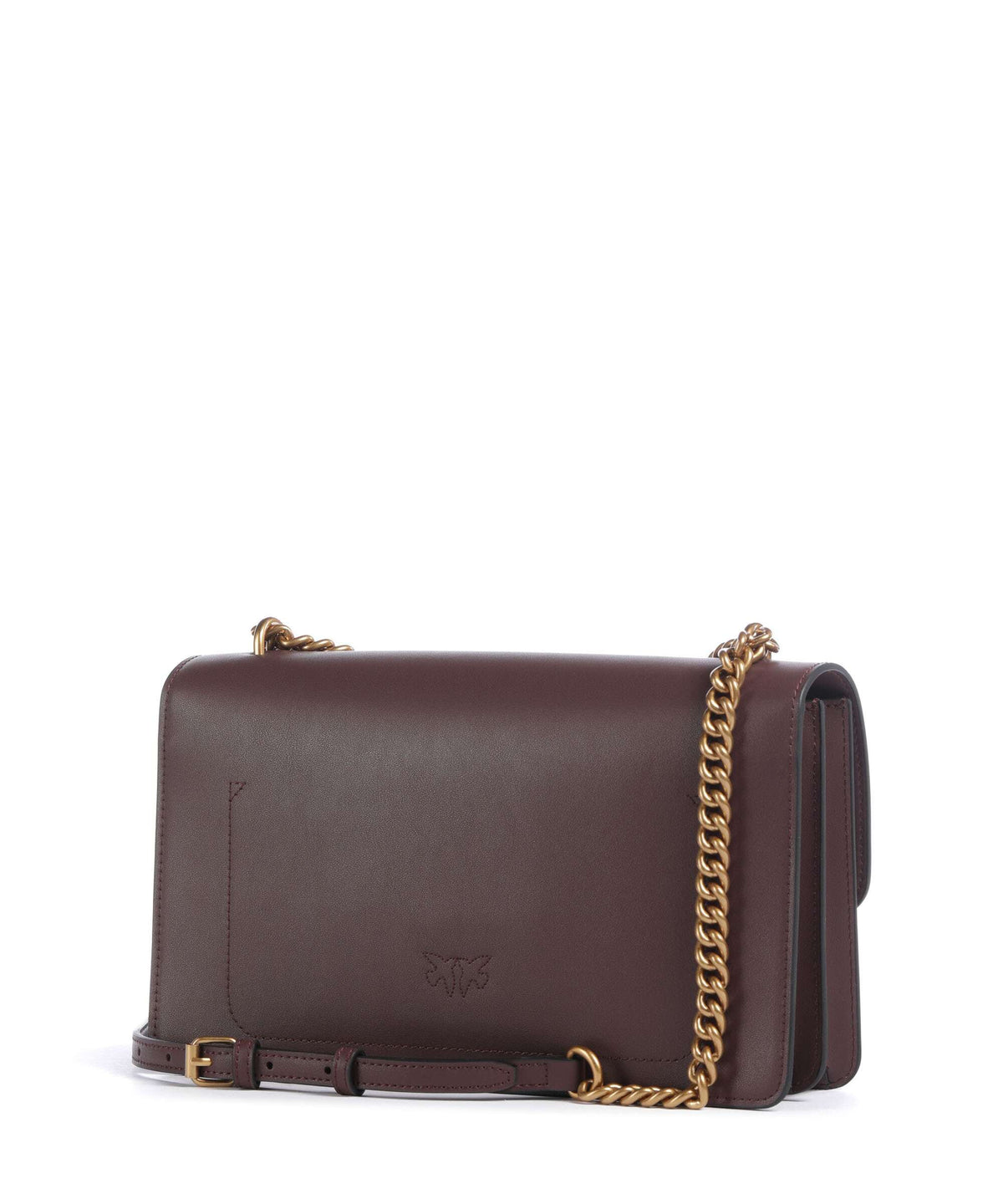 Pinko Love One Classic Shoulder bag cioccolato amaro/antique gold