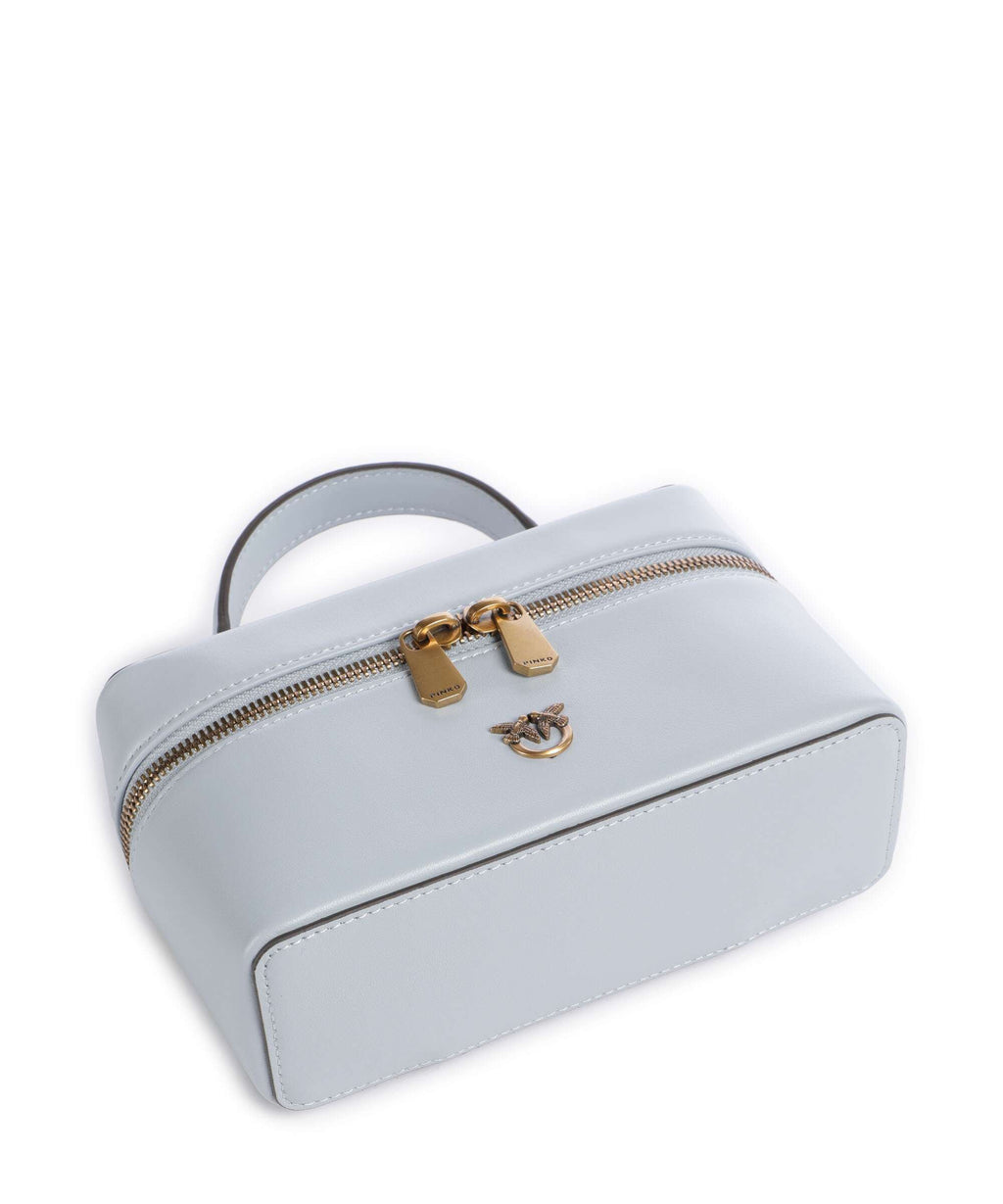 Pinko Vanity Mini Crossbody bag azzurro celeste/antique gold