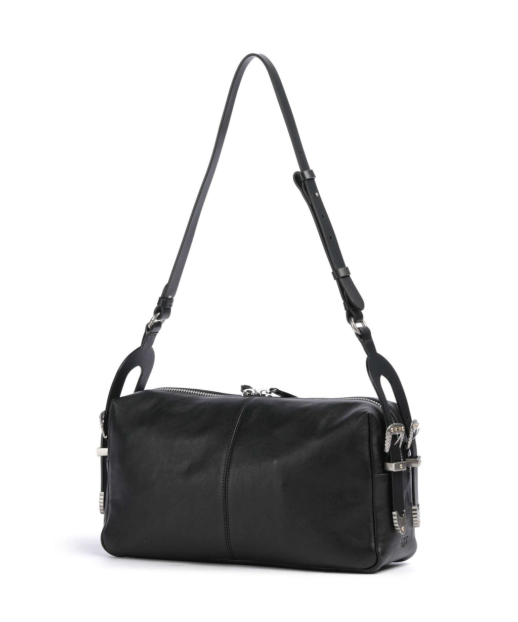 Pinko 24 Classic Shoulder bag nero/old silver