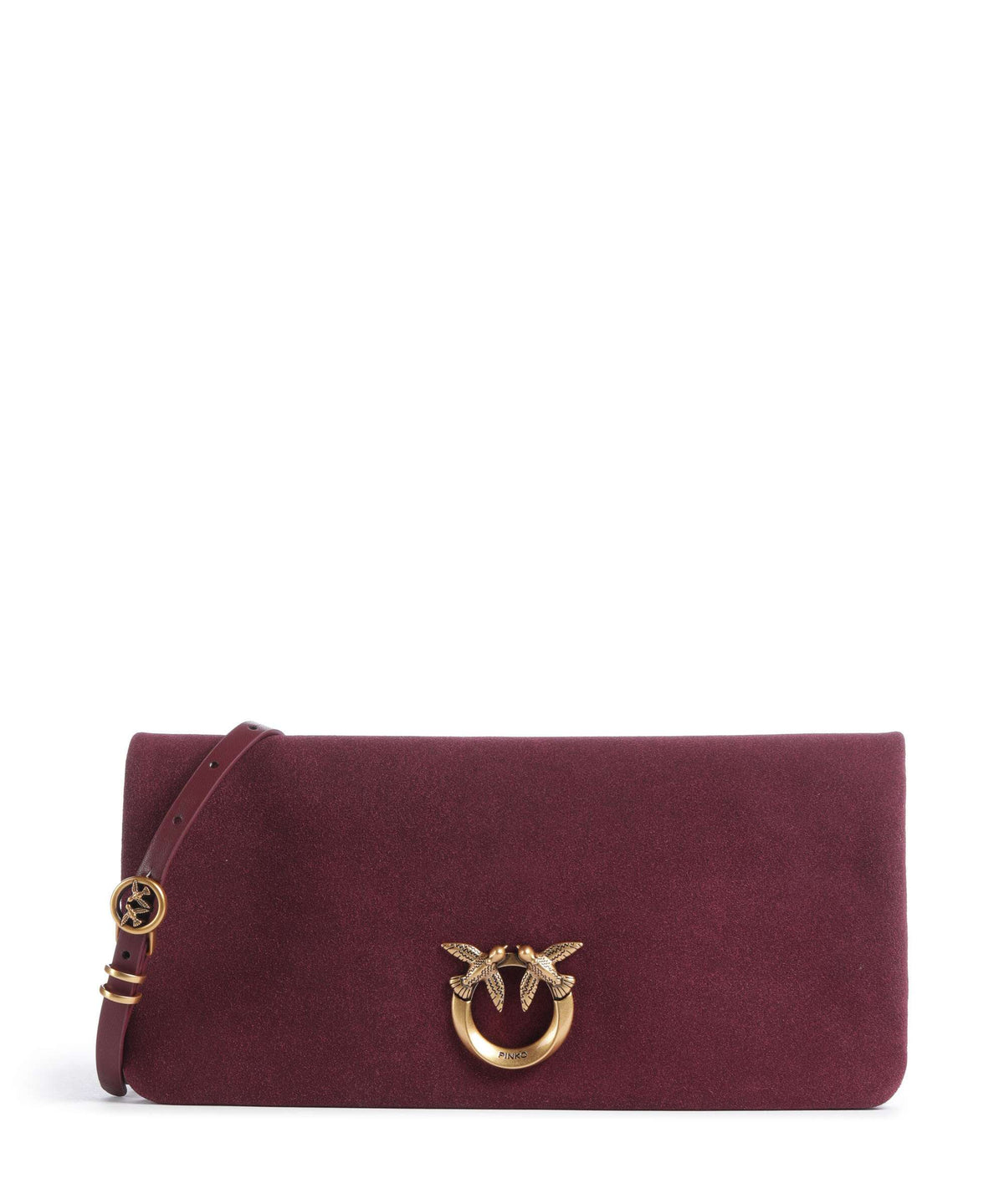 Pinko Click Soft Horizontal Classic Crossbody bag ribes intenso/antique gold