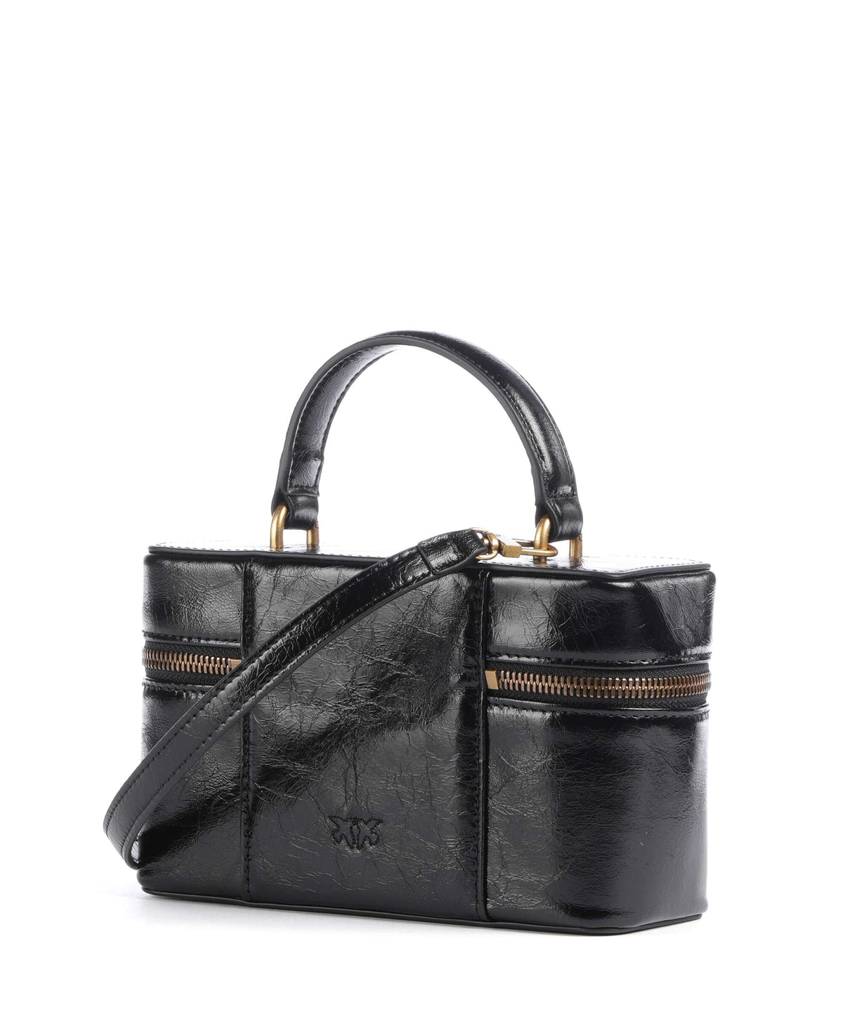 Pinko Vanity Mini Crossbody bag nero/antique gold
