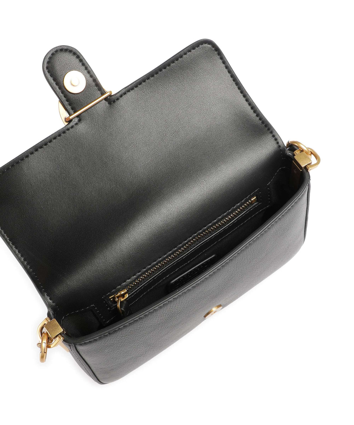 Pinko Love One Baby Slouchy Crossbody bag nero/antique gold