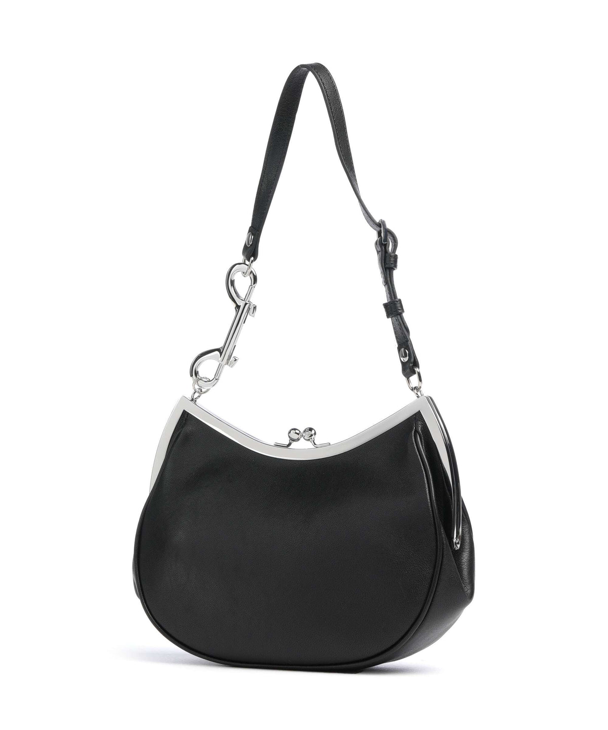 Vivienne Westwood Charm Frame Supple Shoulder bag black