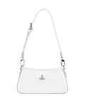 Vivienne Westwood Tasha Embossed Croc Mini Shoulder bag white