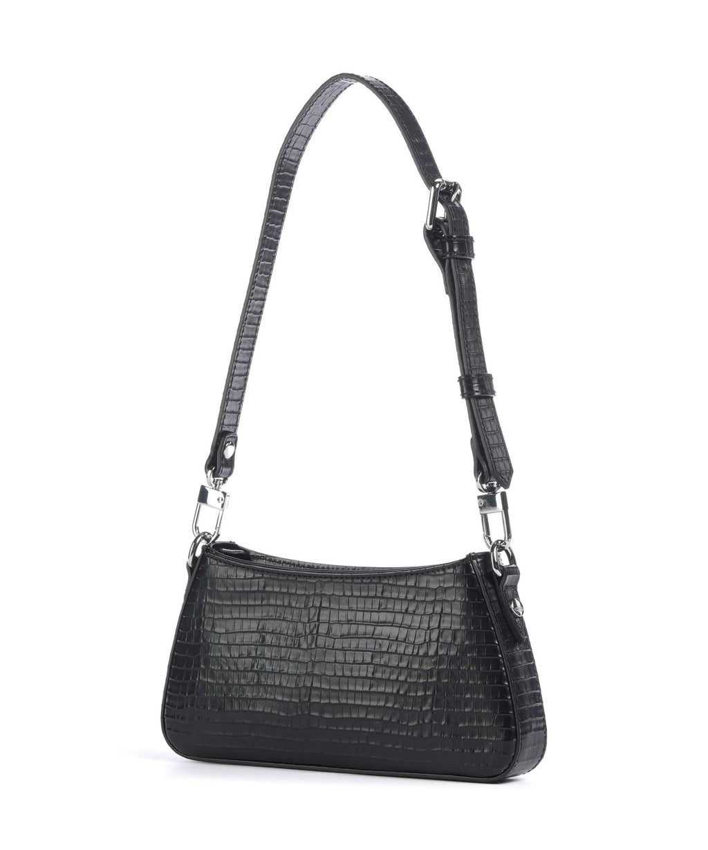 Vivienne Westwood Tasha Embossed Croc Mini Shoulder bag black
