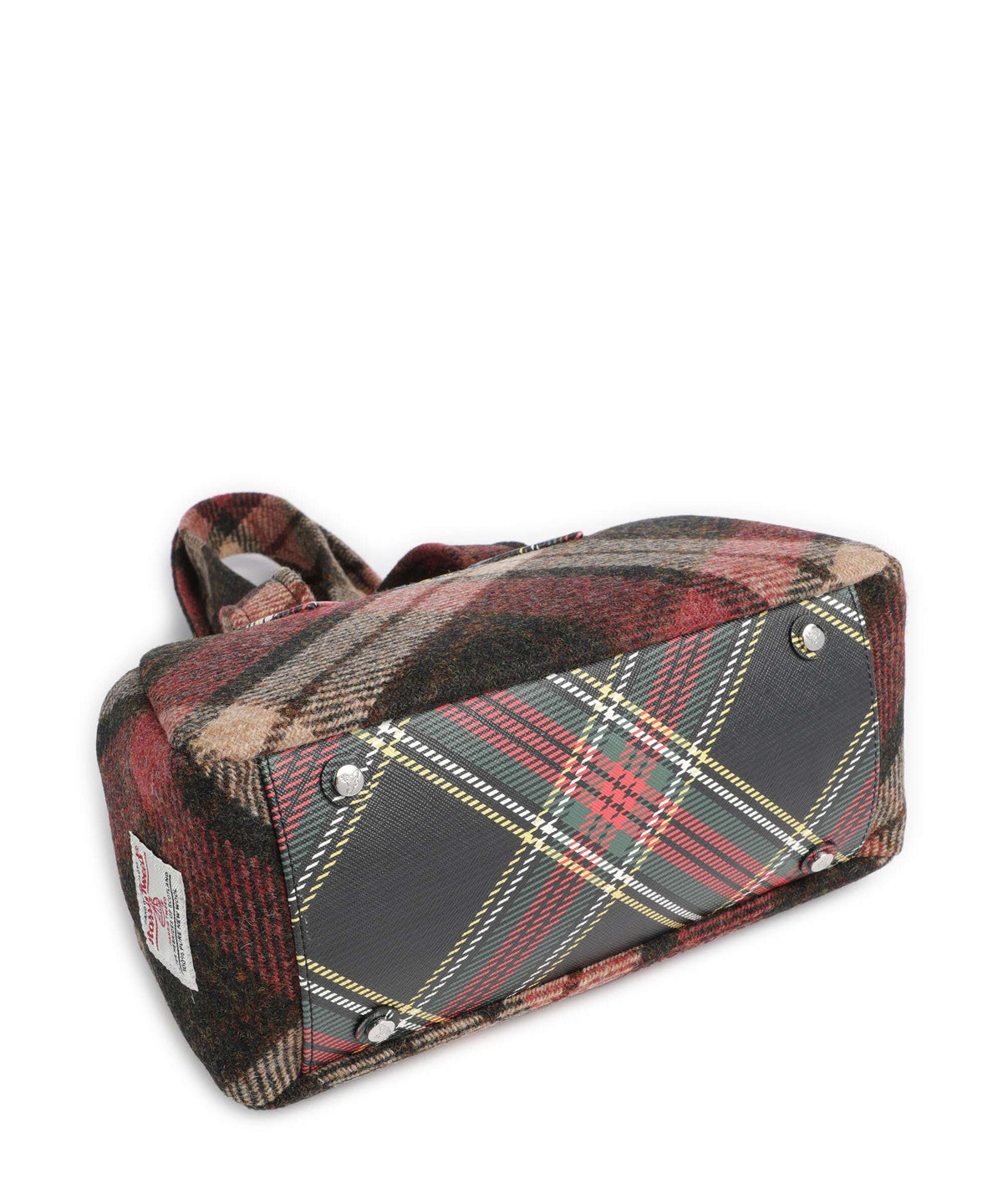 Vivienne Westwood Archive Harris Tweed Check Medium Shoulder bag light check
