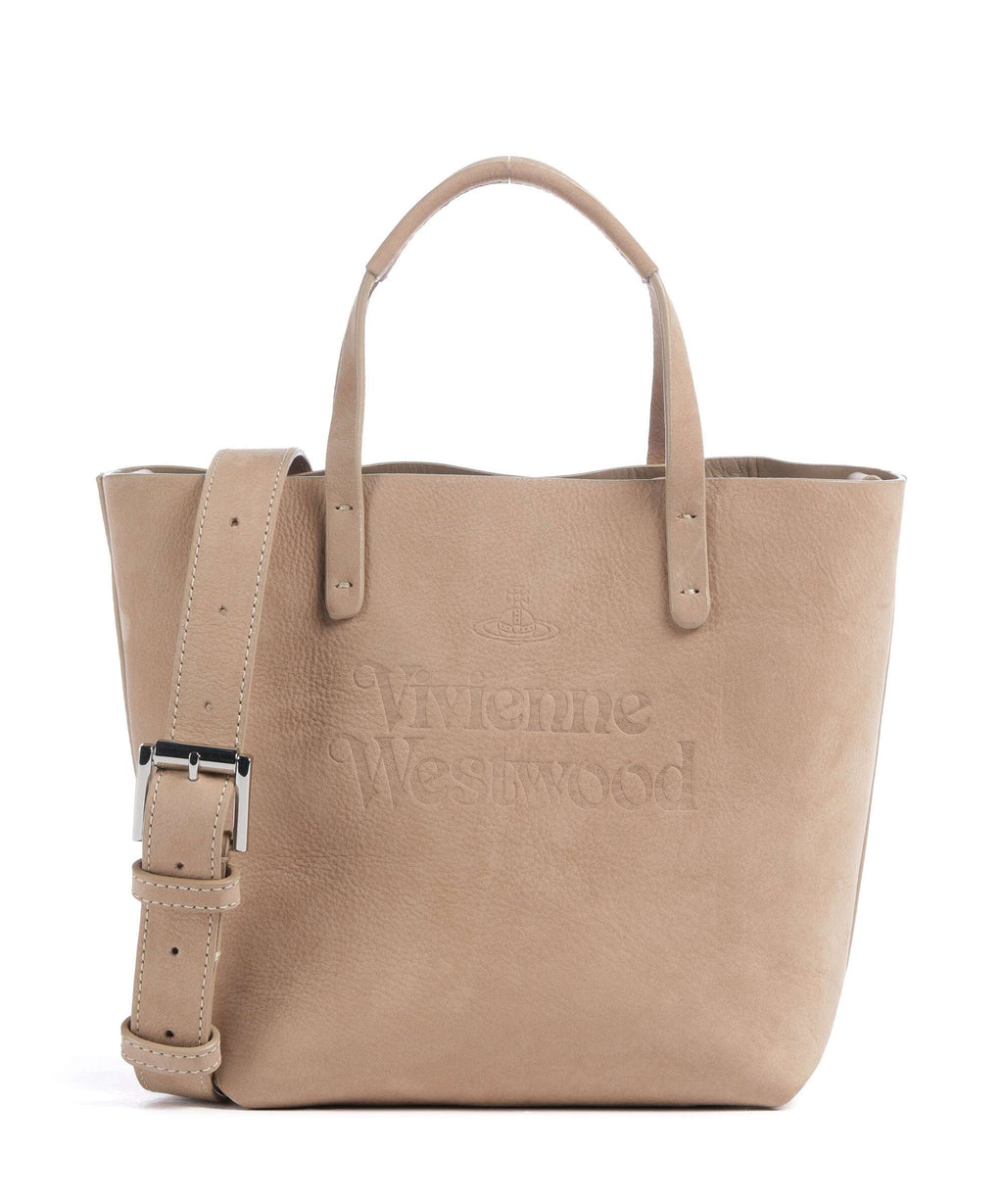 Vivienne Westwood Studio Nubuck Small Handbag beige