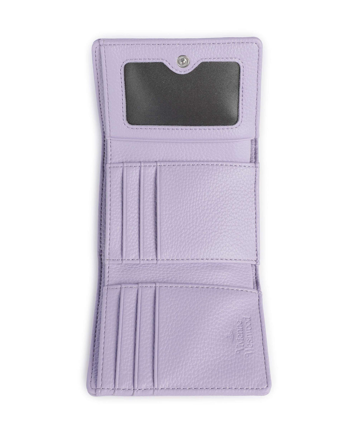 Vivienne Westwood Frame Grain Small Wallet lilac