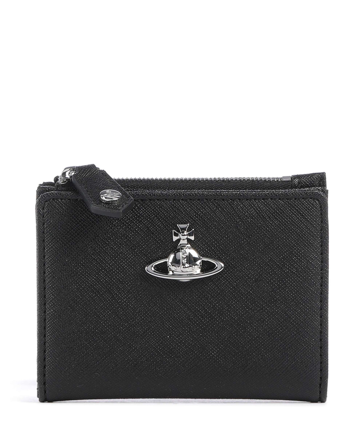 Vivienne Westwood Saffiano Plain Slim Credit card holder black