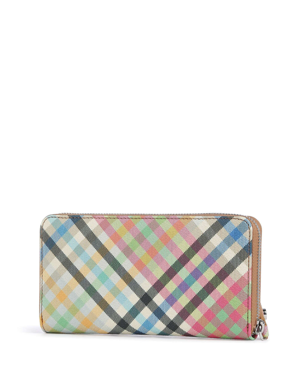 Vivienne Westwood Buccia D'Arancia Classic Wallet heather plaid