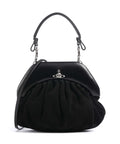 Vivienne Westwood Brooke Suede Handbag black