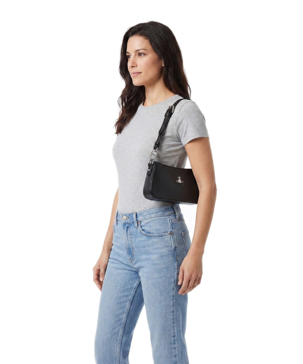 Vivienne Westwood Tasha Smooth Shoulder bag black