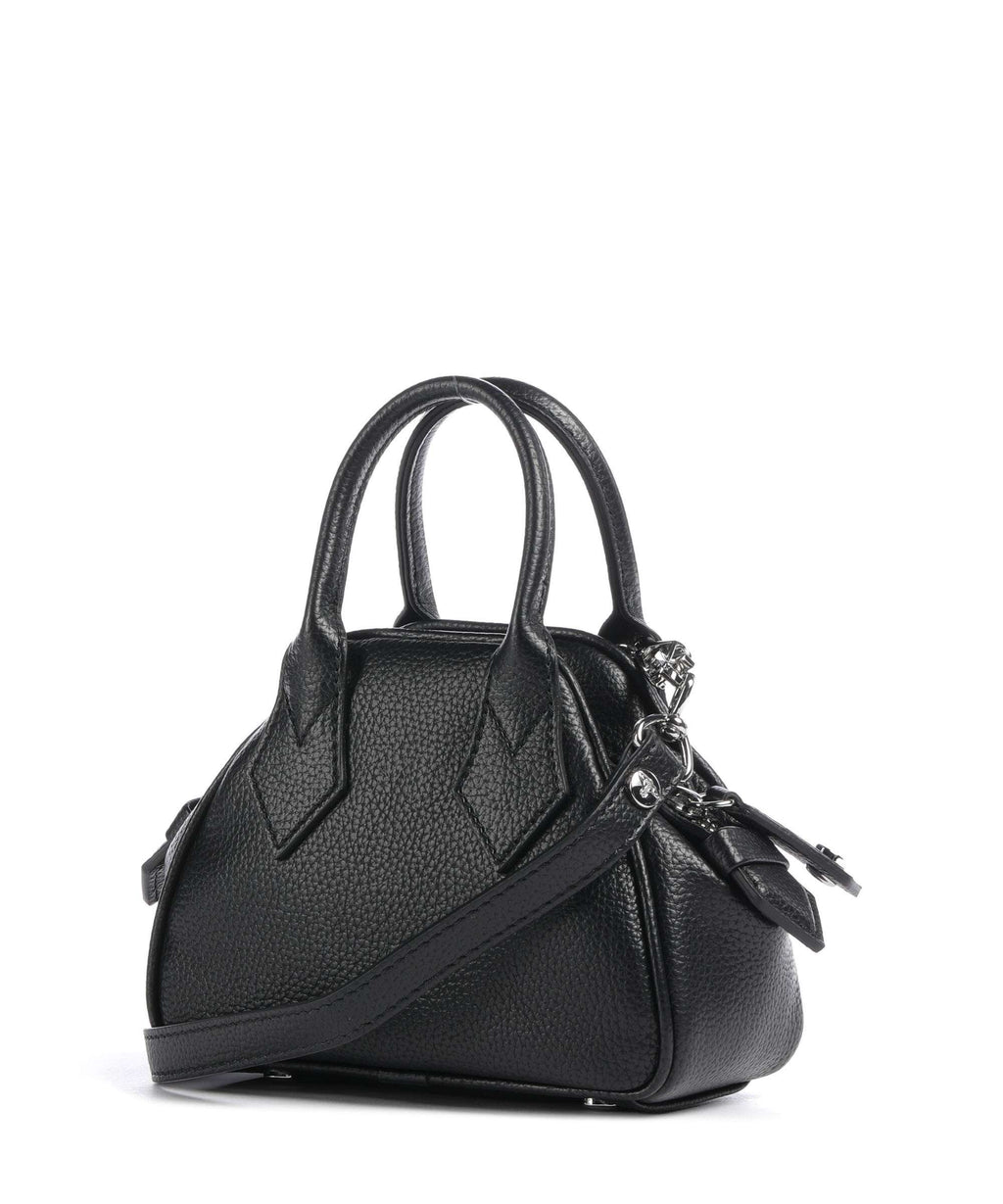 Vivienne Westwood Yasmine Grain Mini Crossbody bag black