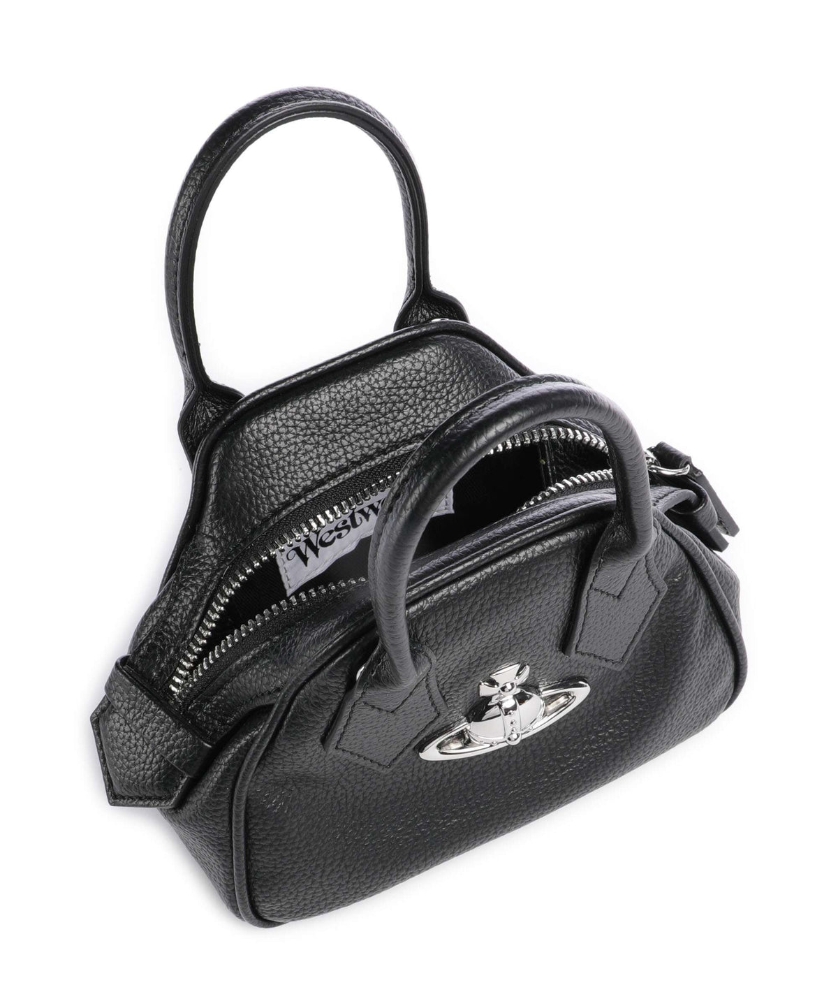 Vivienne Westwood Yasmine Grain Mini Crossbody bag black