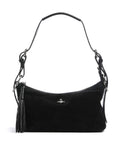 Vivienne Westwood Emma Suede Shoulder bag black