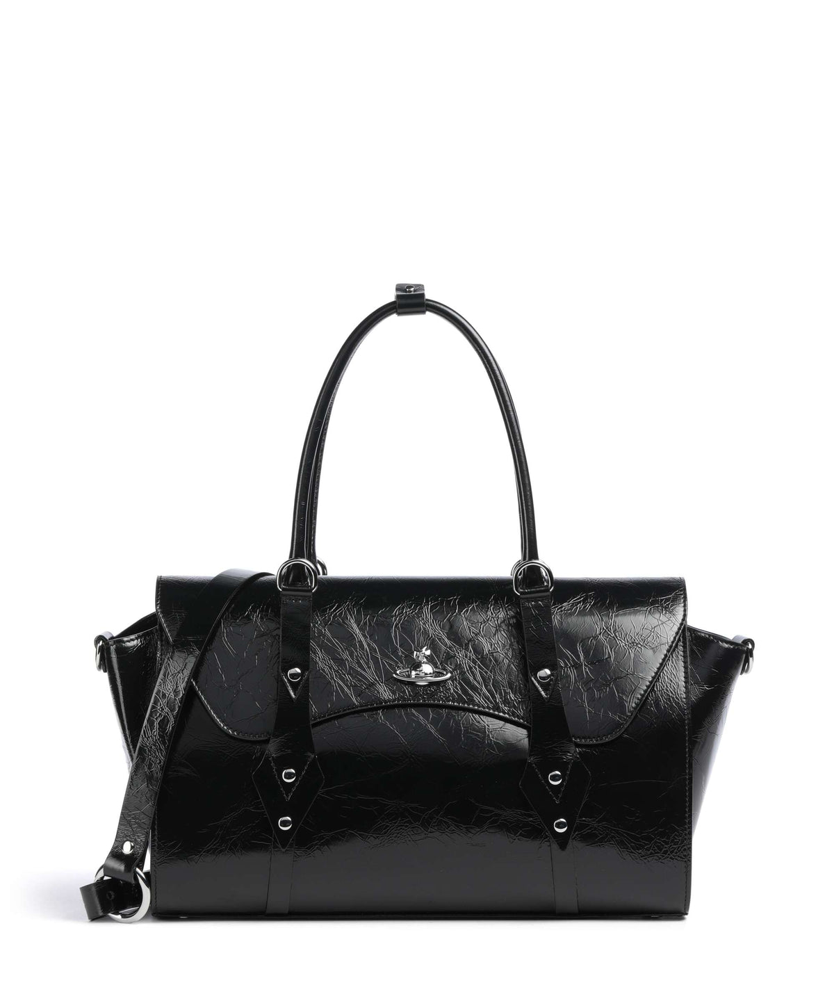 Vivienne Westwood Bettina Naplak Medium Handbag black