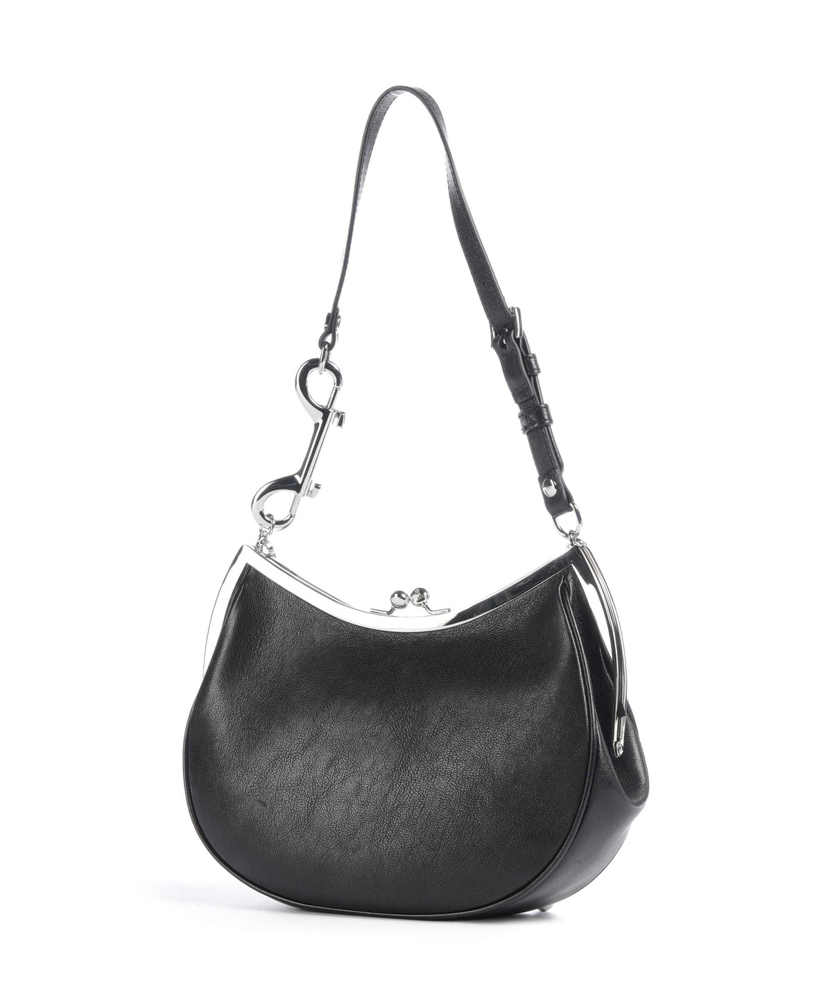 Vivienne Westwood Charm Frame Supple Shoulder bag black