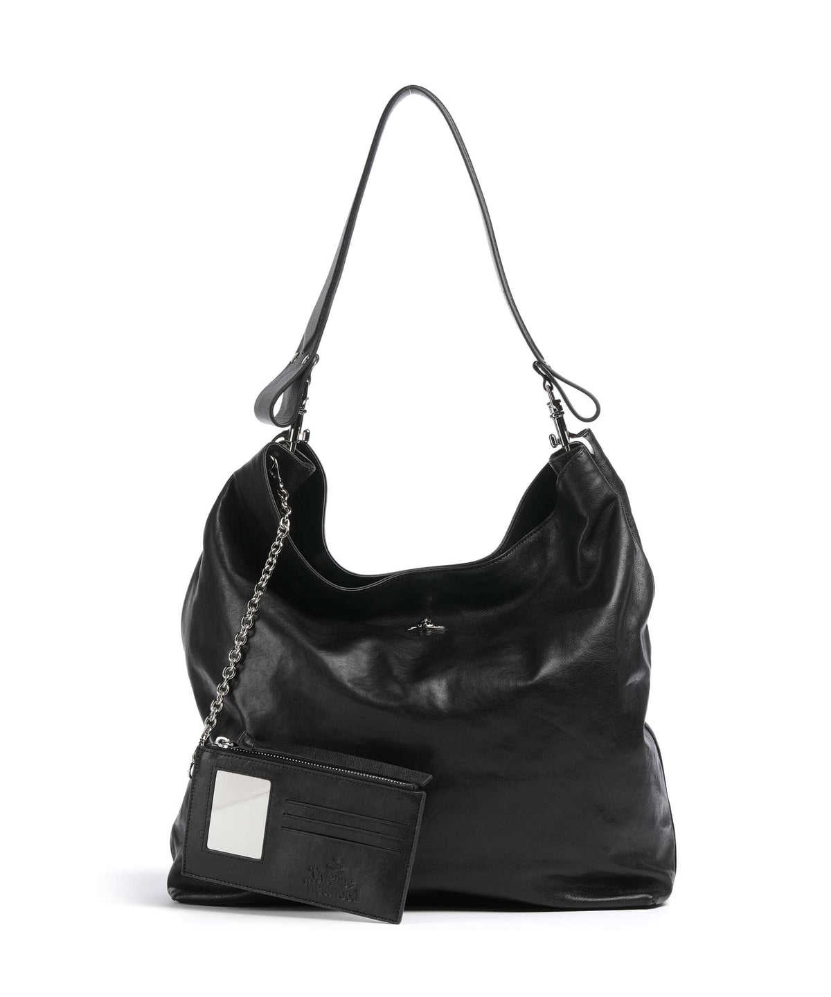 Vivienne Westwood Lottie Supple Large Hobo bag black