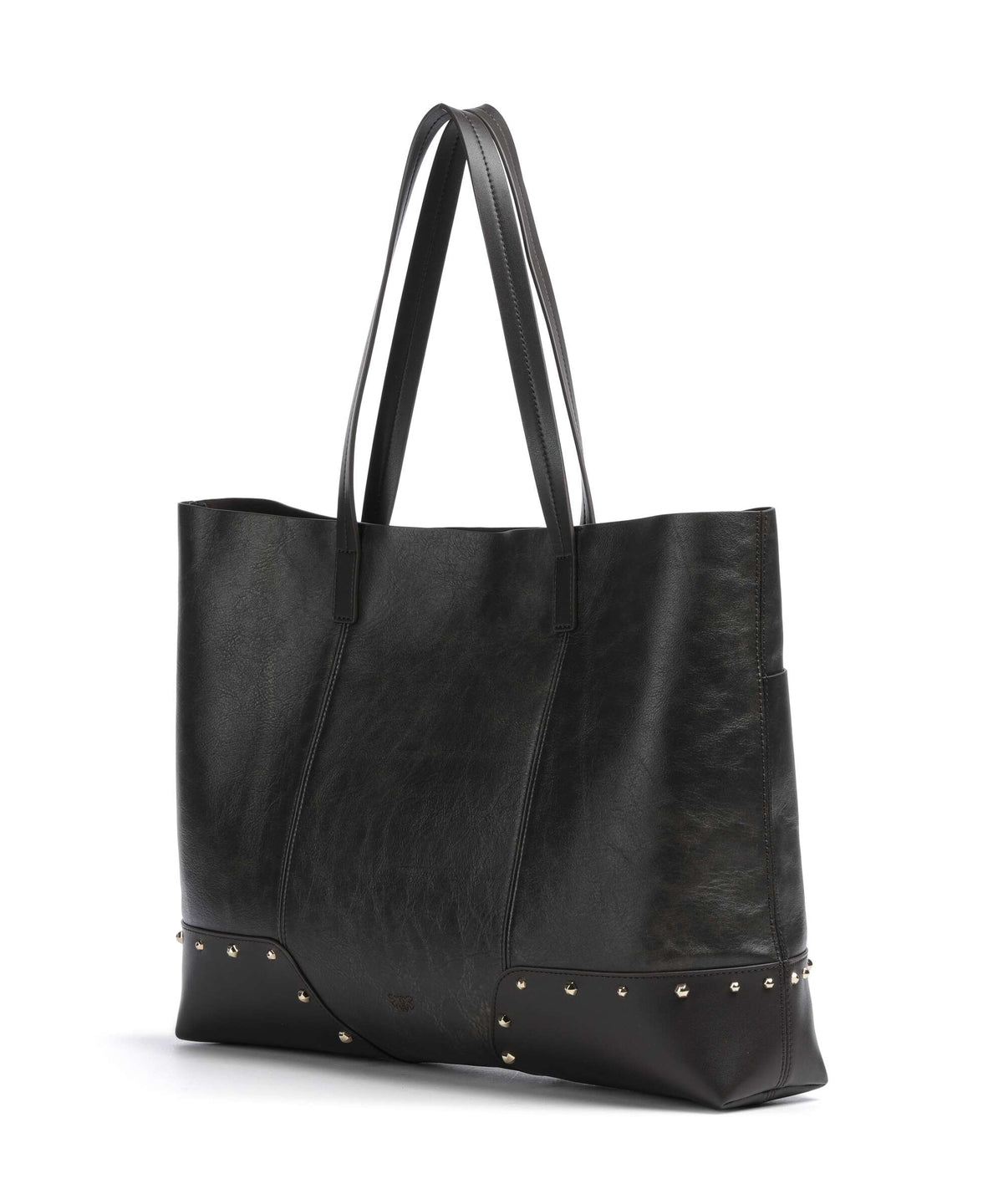 Pinko Tote bag dark brown/gold