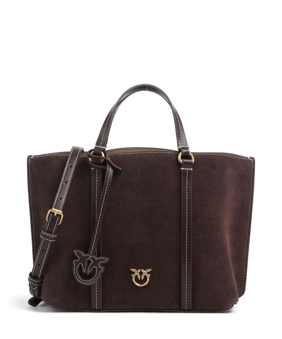 Pinko Carrie Classic Handbag borgogna/antique gold