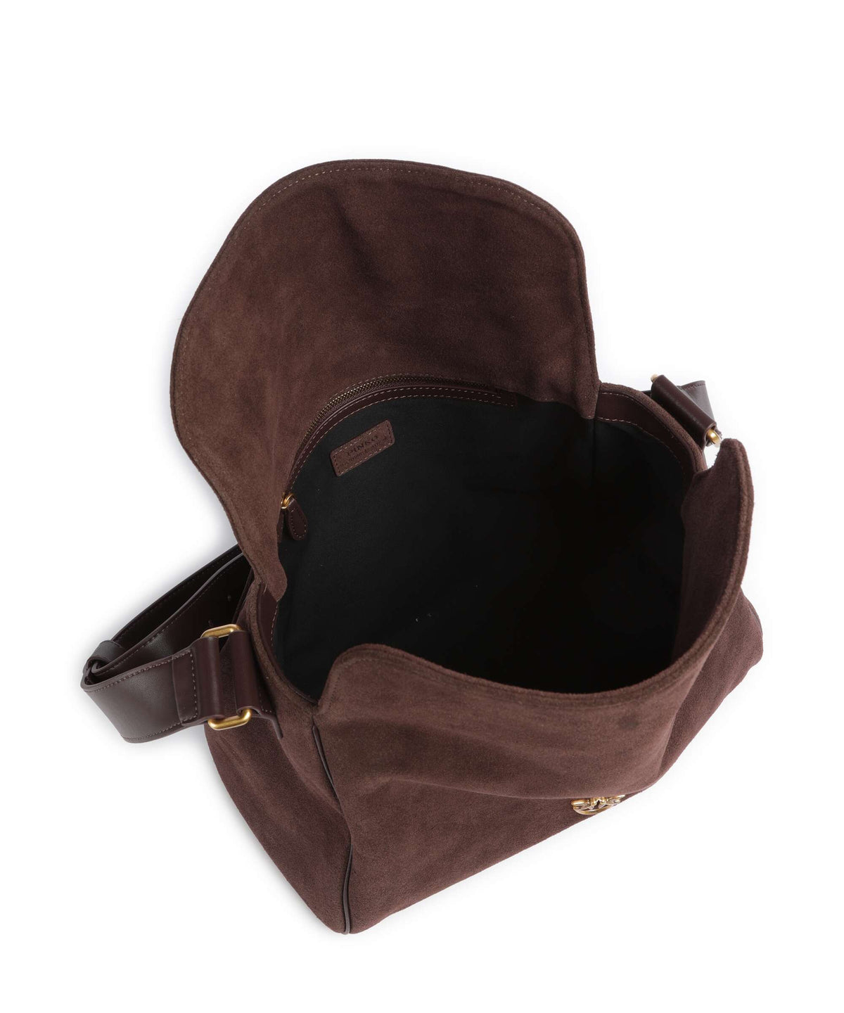 Pinko Leaf Big Hobo bag borgogna/antique gold