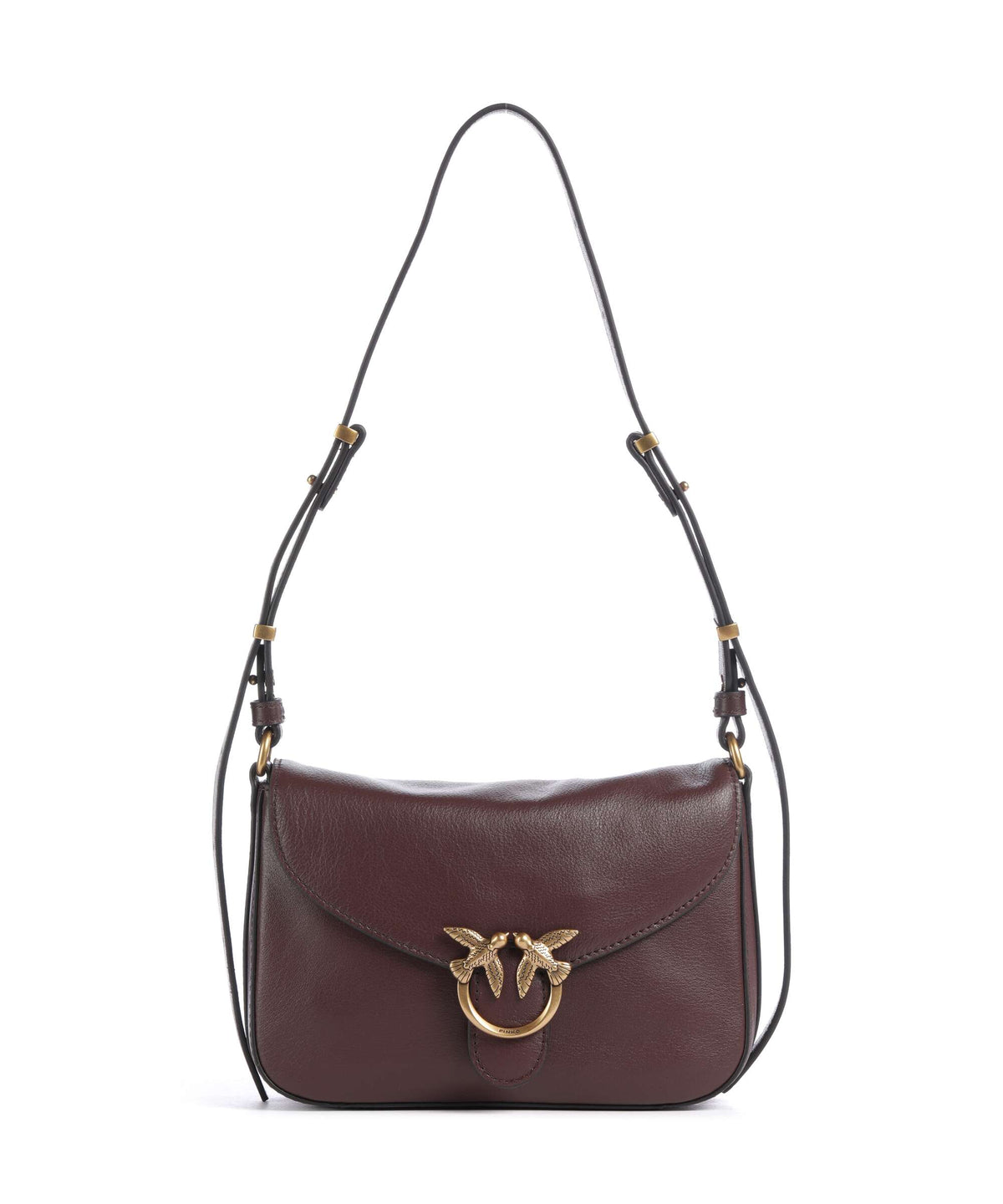 Pinko Love Mini Shoulder bag burgundy/gold