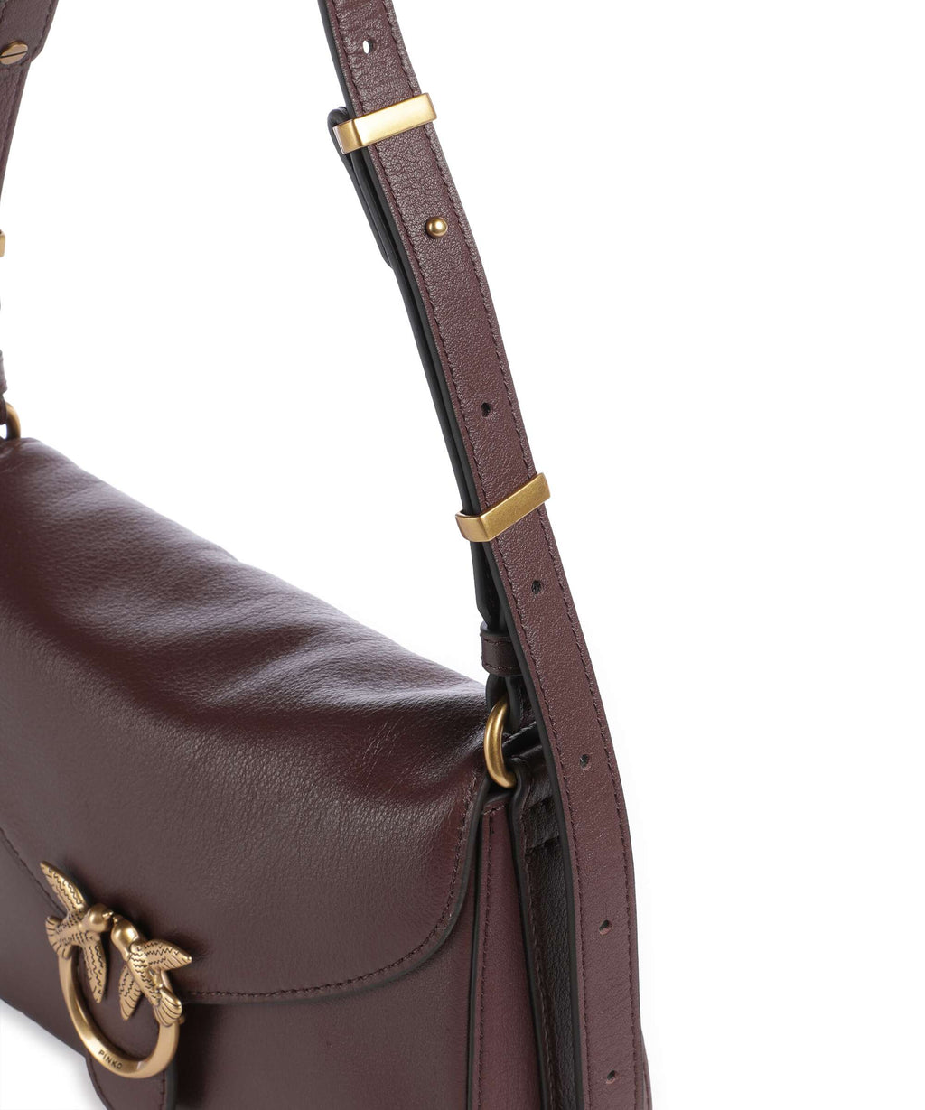 Pinko Love Mini Shoulder bag burgundy/gold