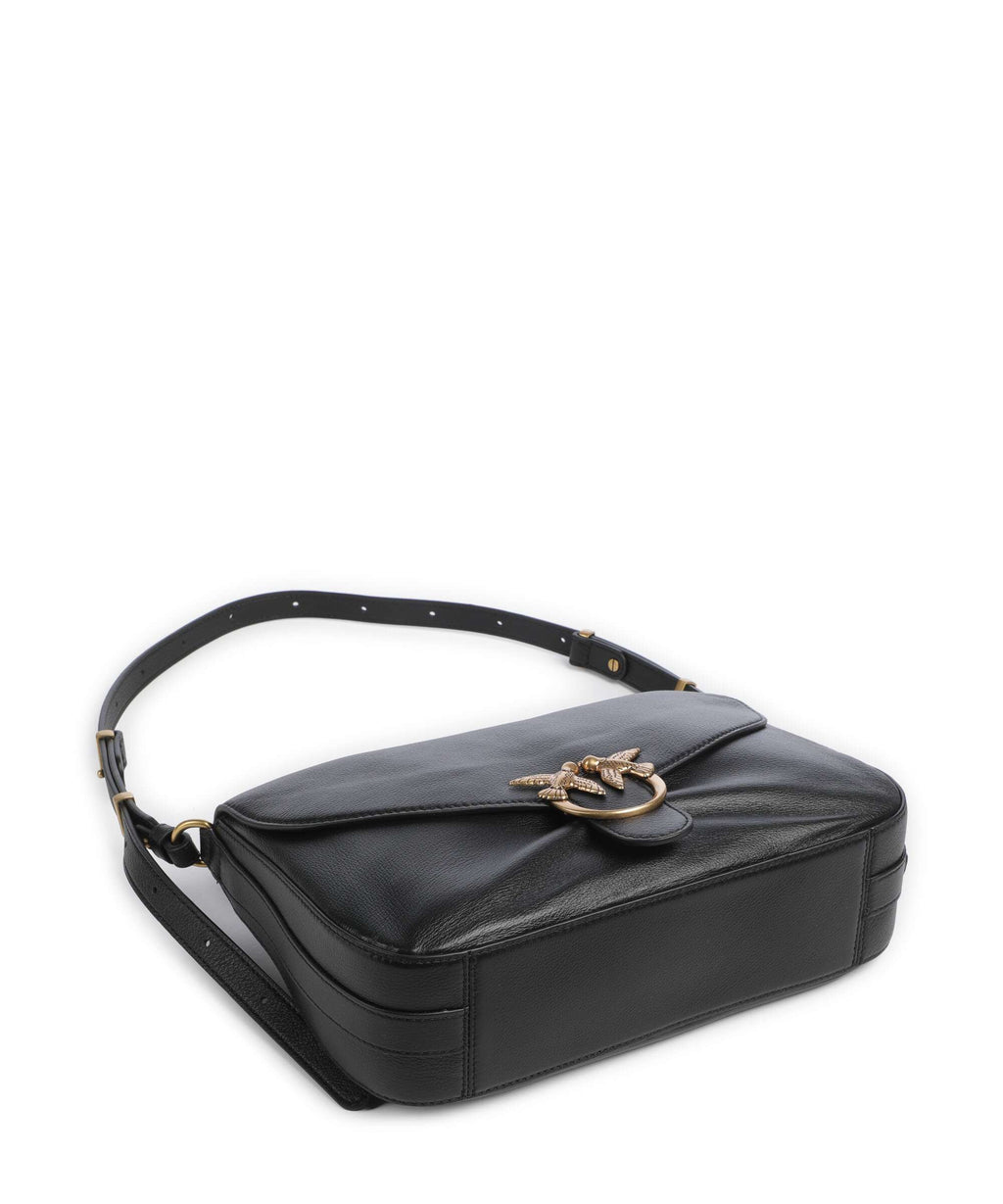 Pinko Love Classic Shoulder bag nero/limousine/oro