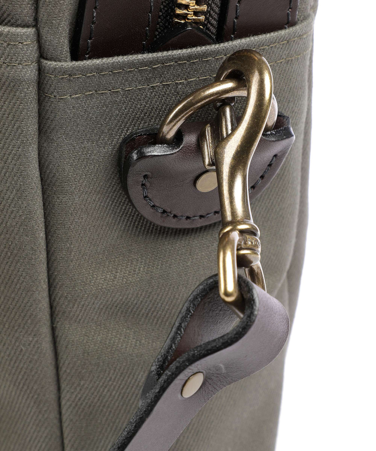 Filson Rugged Twill Original Briefcase otter green