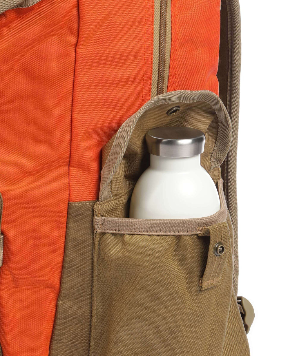 Filson Cordura Nylon Surveyor Backpack dark tan/flame